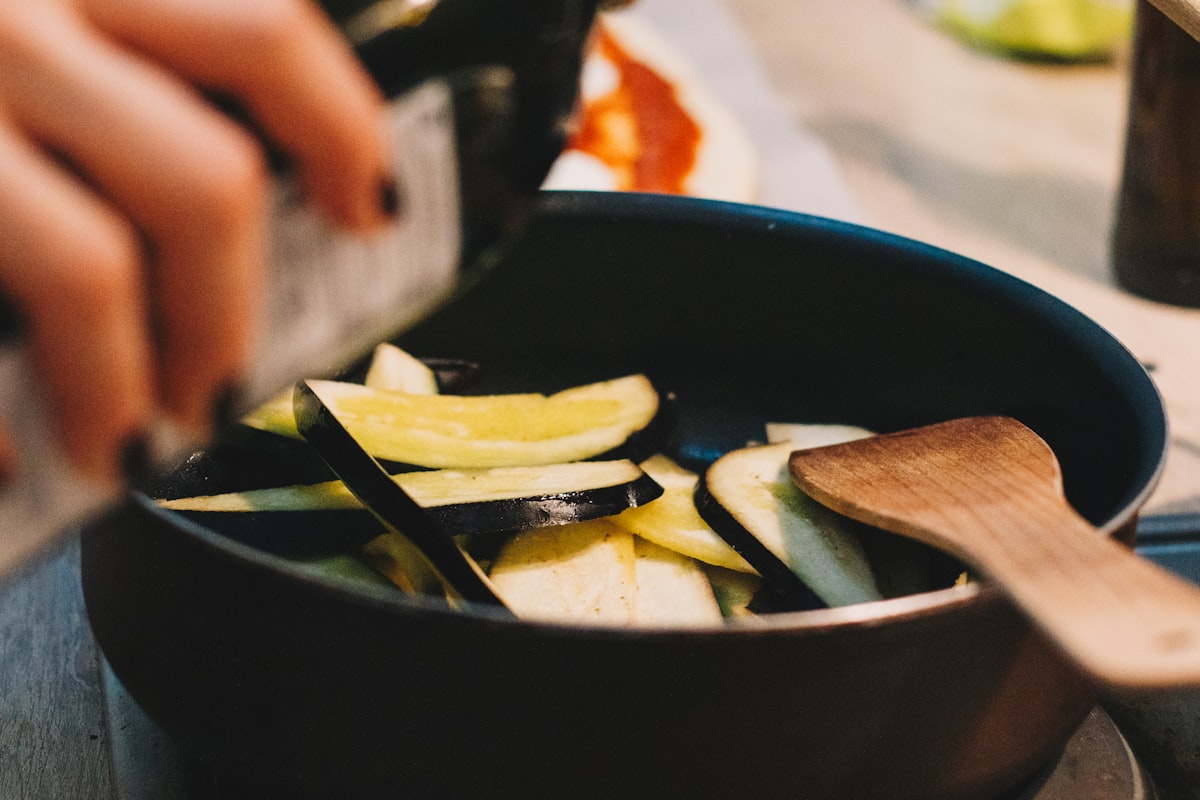 Healthy cooking demonstration